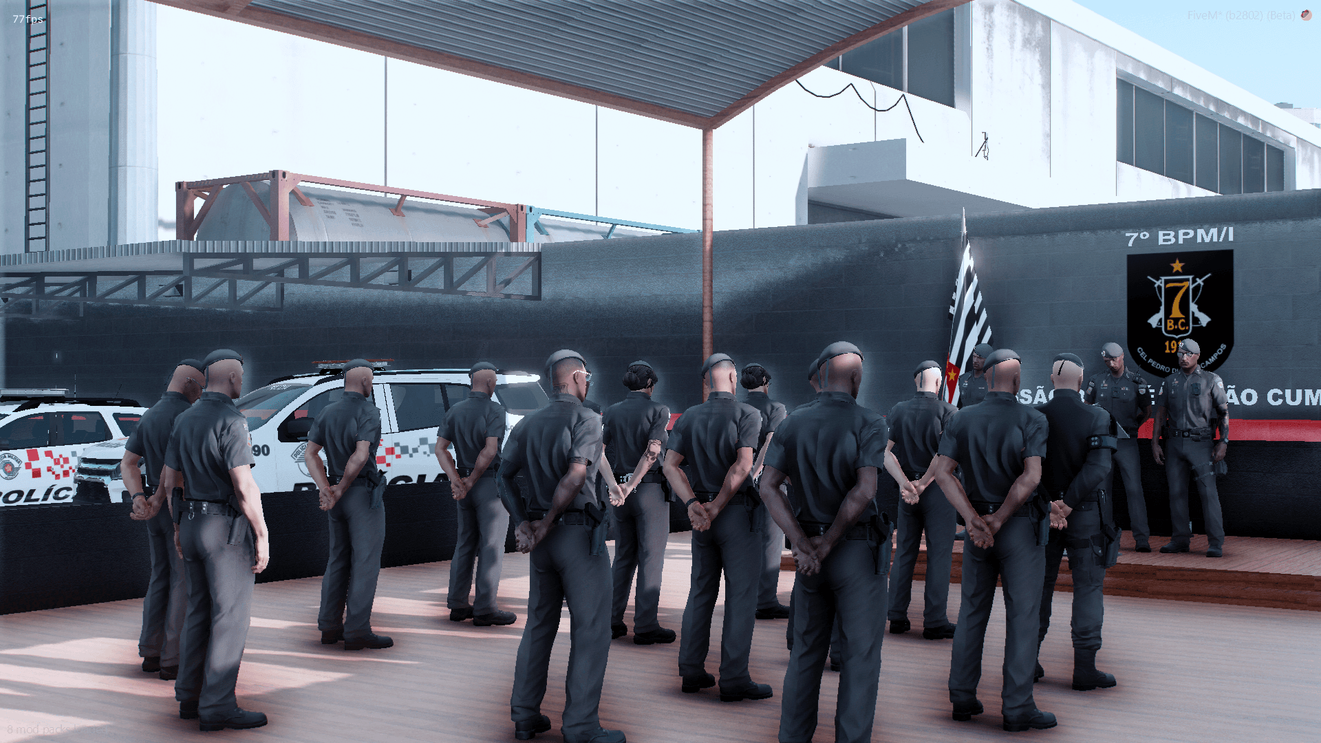 Cerimônia de Homenagem Policial