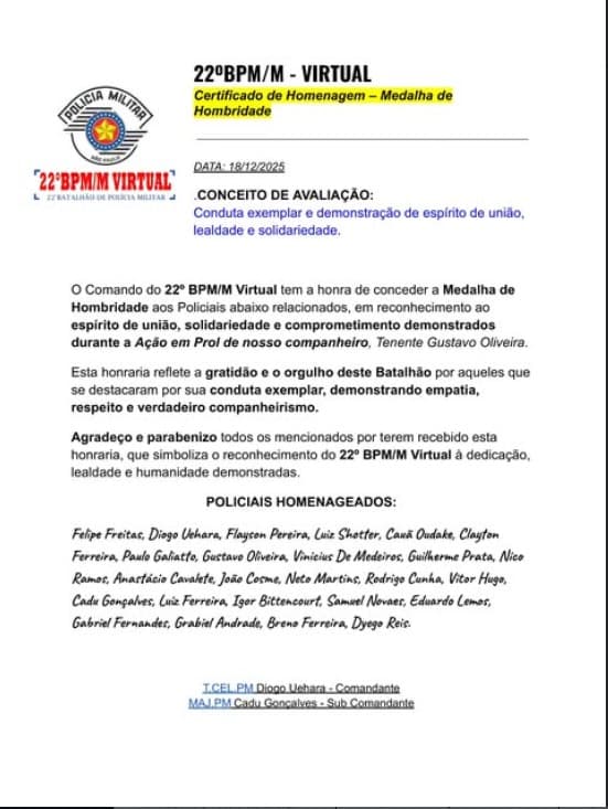 AÇÃO EM PROL DE UM COMPANHEIRO